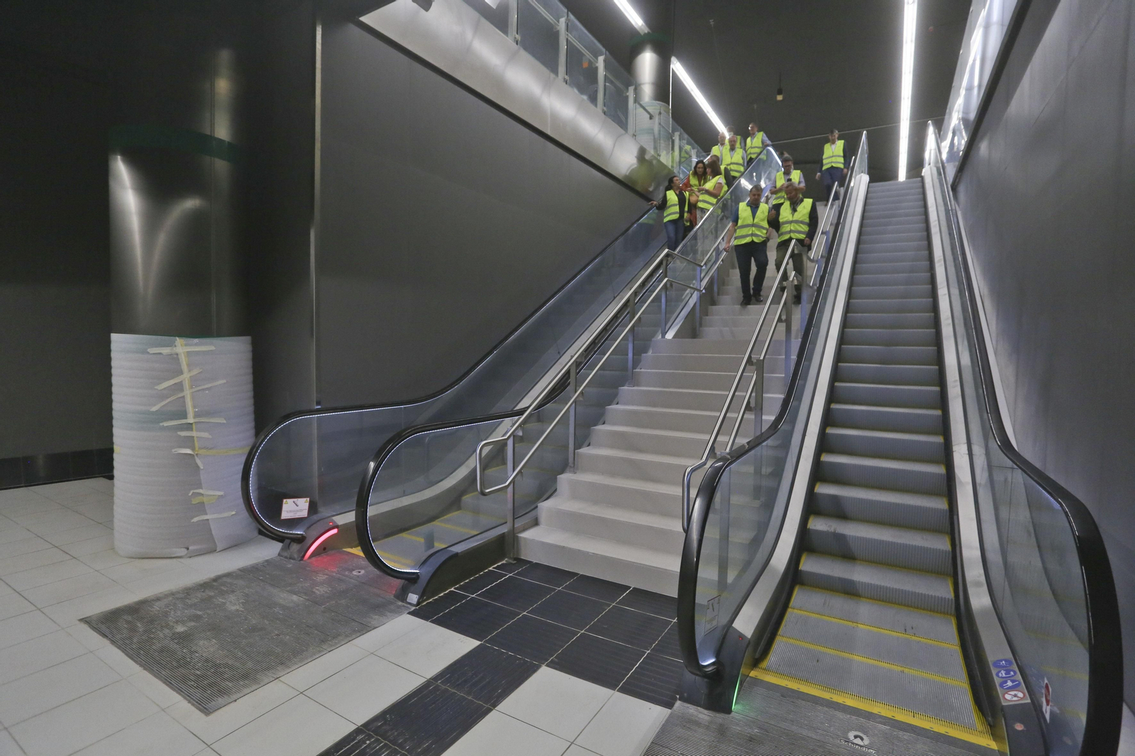 El Metro al Centro de Málaga: fotos de las estaciones Atarazanas y Guadalmedina El Metro al Centro de Málaga: fotos de las estaciones Atarazanas y Guadalmedina
