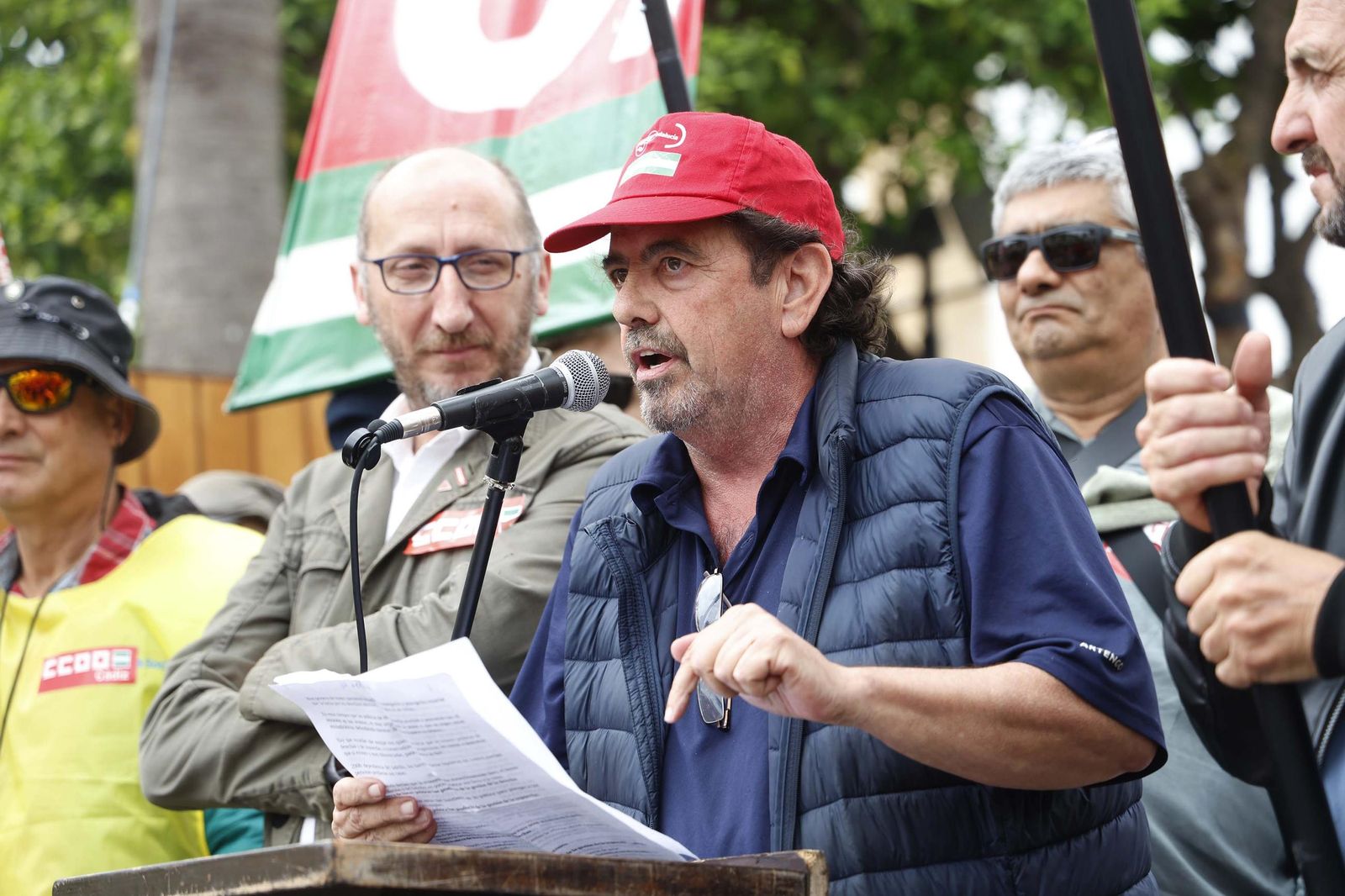 Fotos de la manifestación del Primero de Mayo en Algeciras