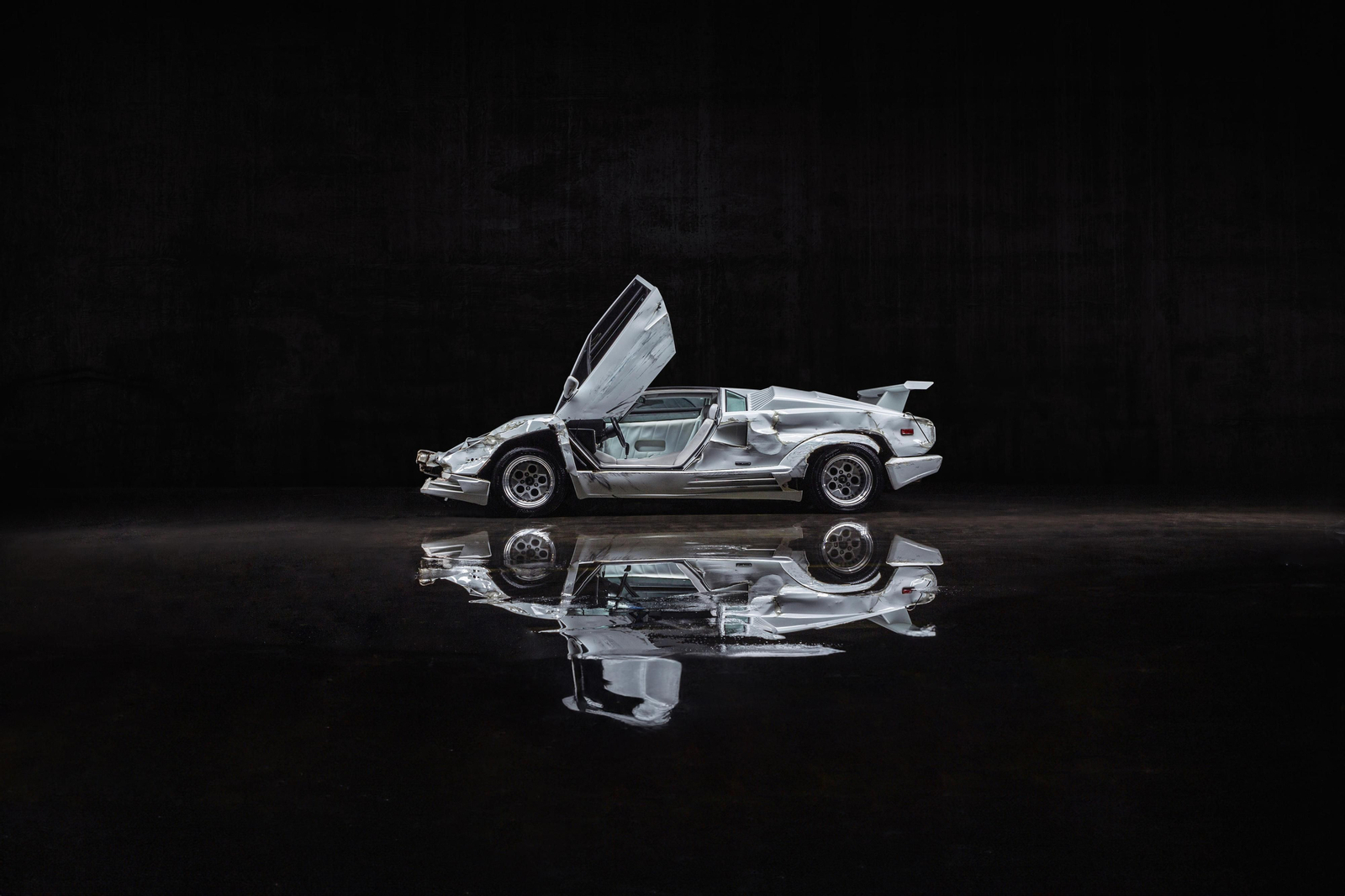 Las imágenes del Lamborghini Countach 25th Anniversary de la película 'El Lobo de Wall Street'