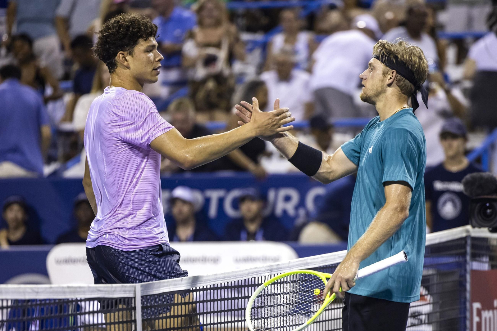 Alejandro Davidovich-Ben Shelton, en fotos