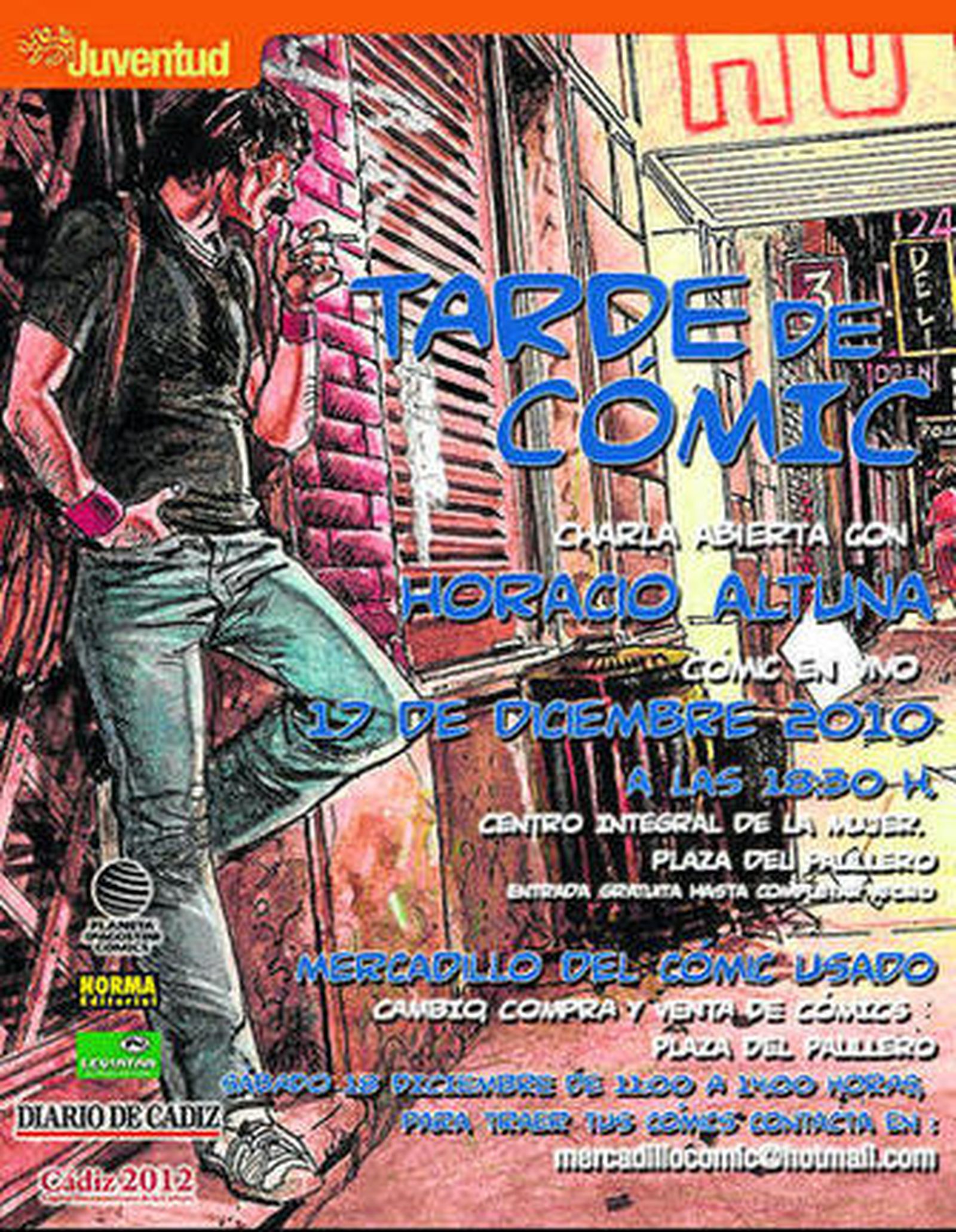 Cartel de la nueva edición de la Tarde de Cómic.