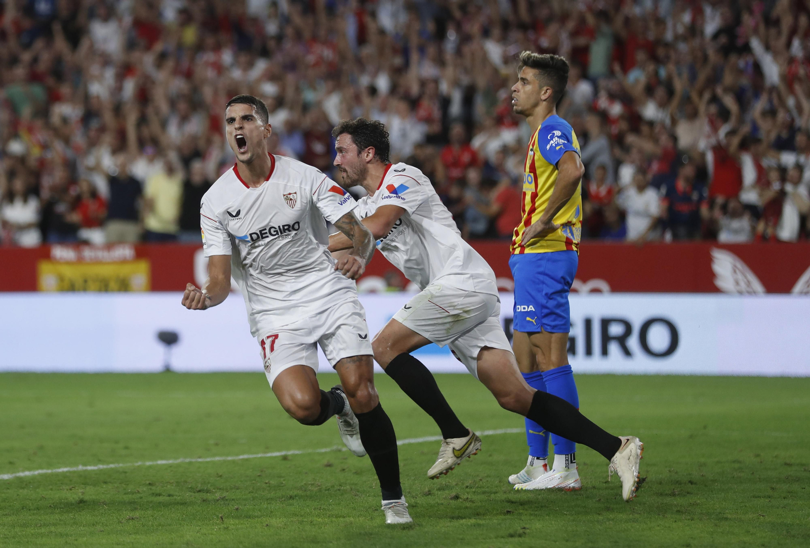 Las imágenes del Sevilla-Valencia