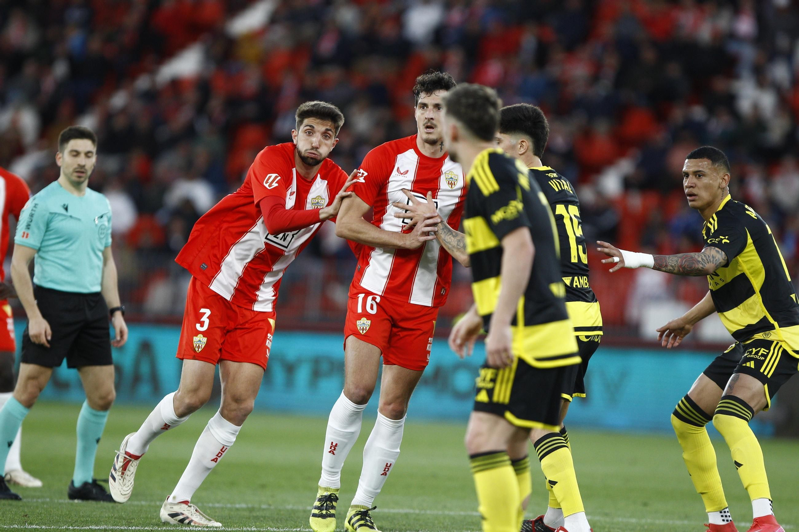 Las mejores imágenes del U.D. Almería  - Real Zaragoza