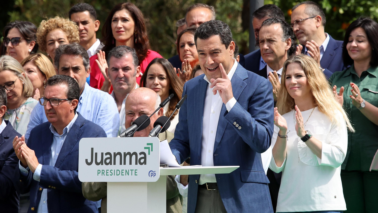 Juanma Moreno en Jerez