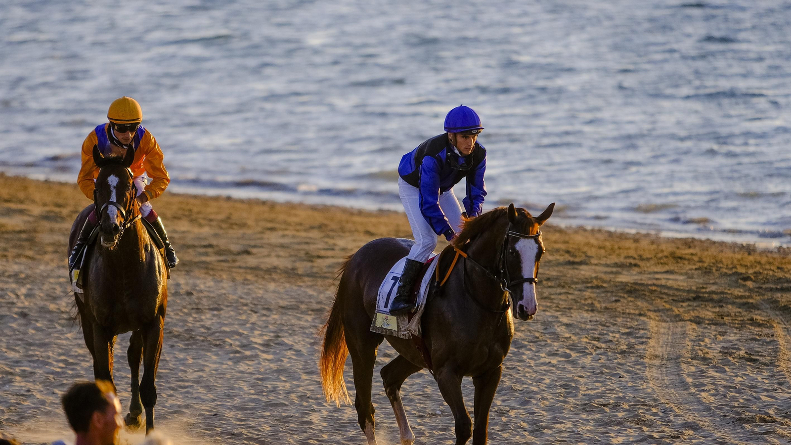Las carreras de caballos en Sanlúcar en imágenes.