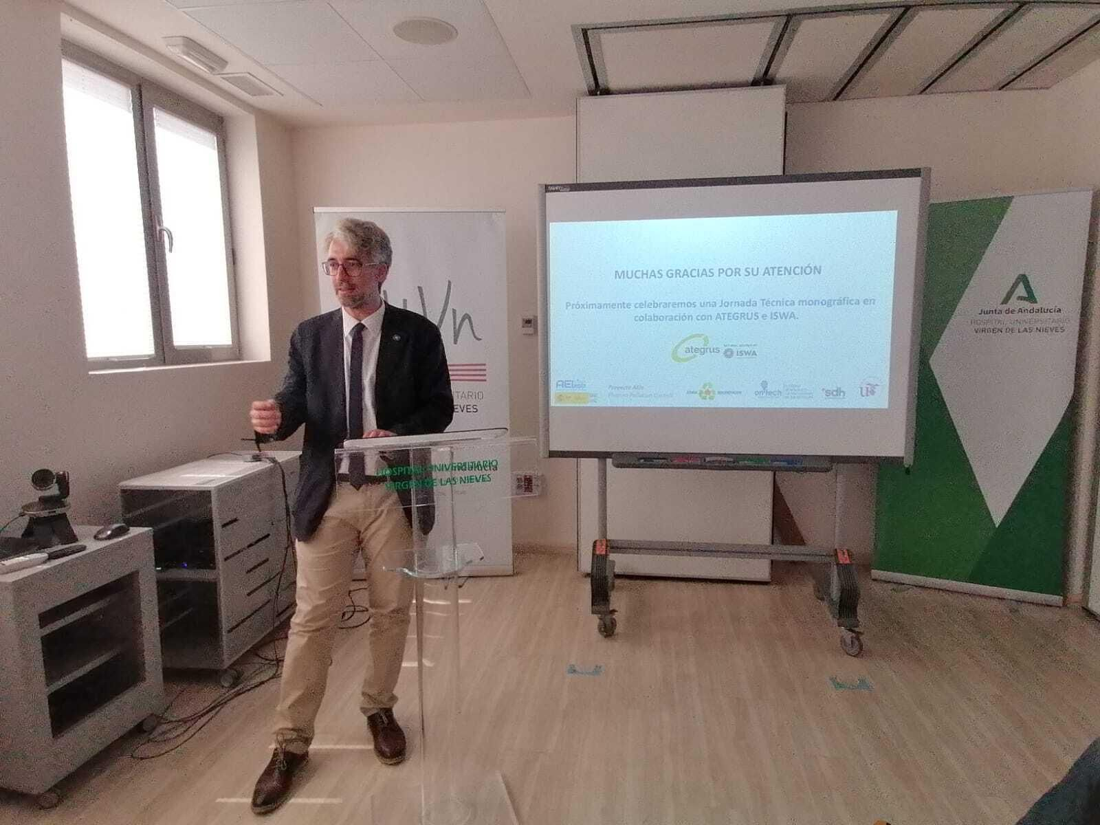 Demostración del software realizada en el Hospital Virgen de las Nieves de Granada