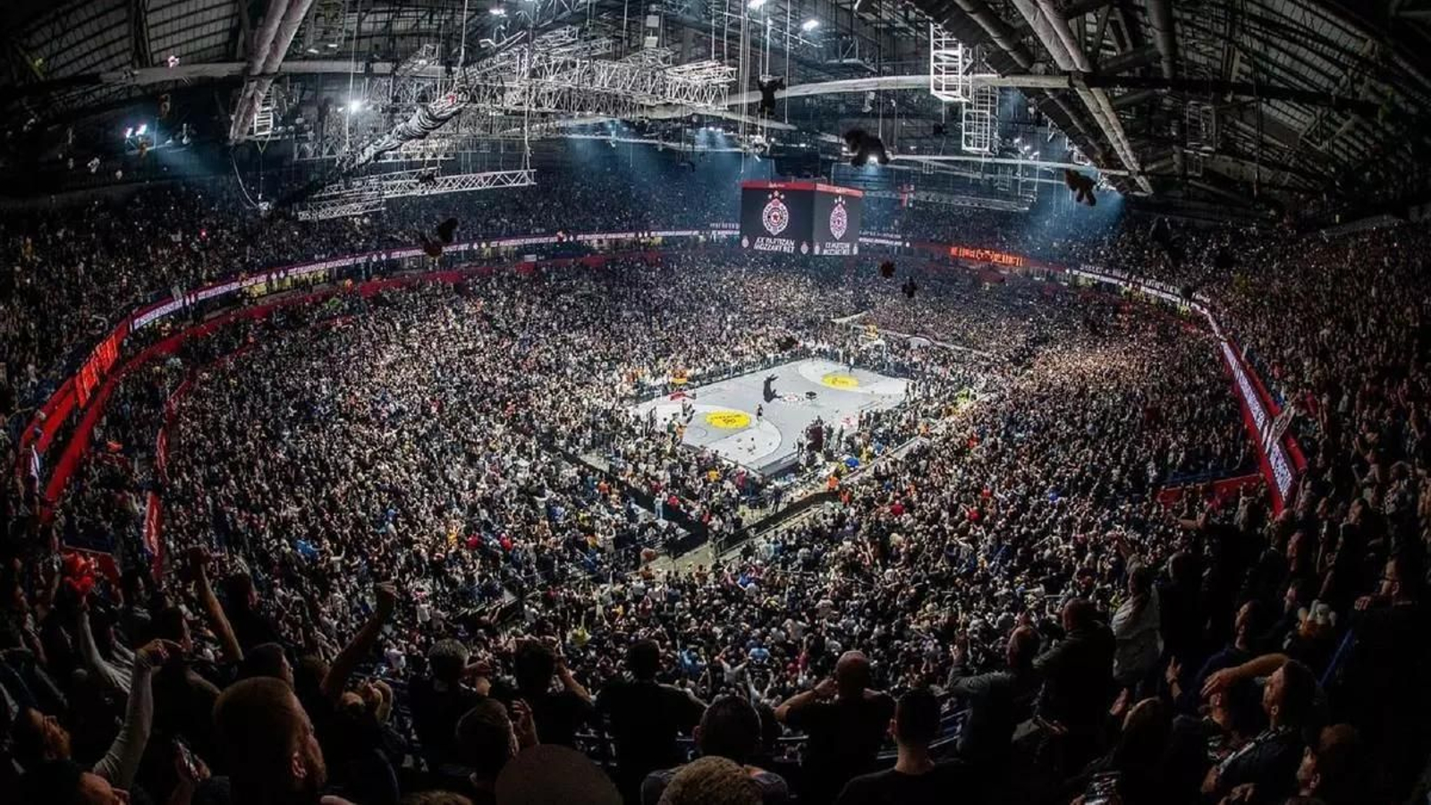 El pabellón de la Final Four de Belgrado El pabellón de la Final Four de Belgrado