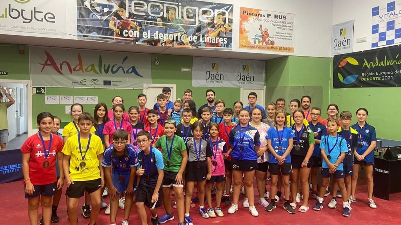 Equipo de la provincia de Cádiz en el Andaluz.