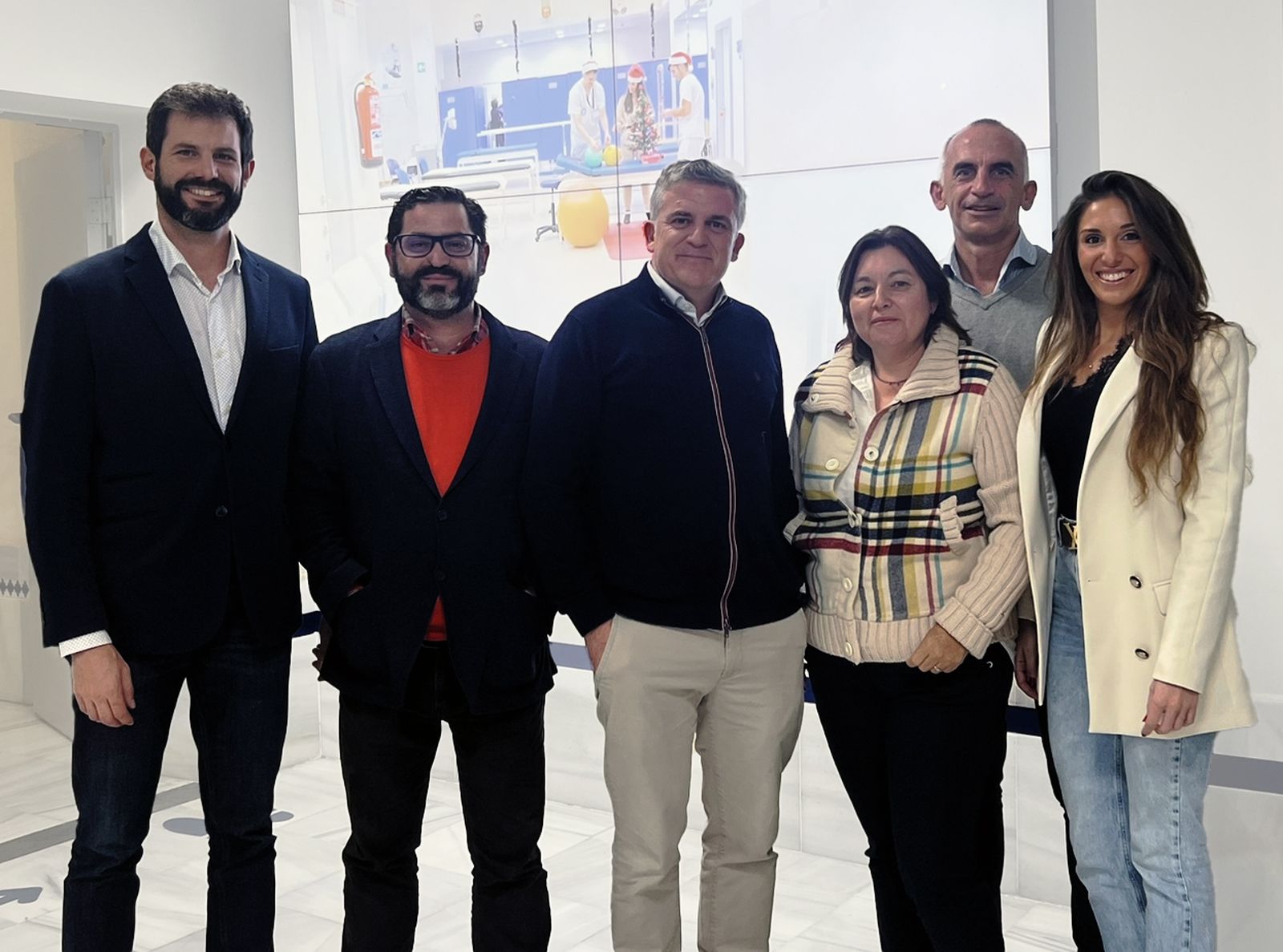 El nuevo equipo de Traumatología de Viamed.