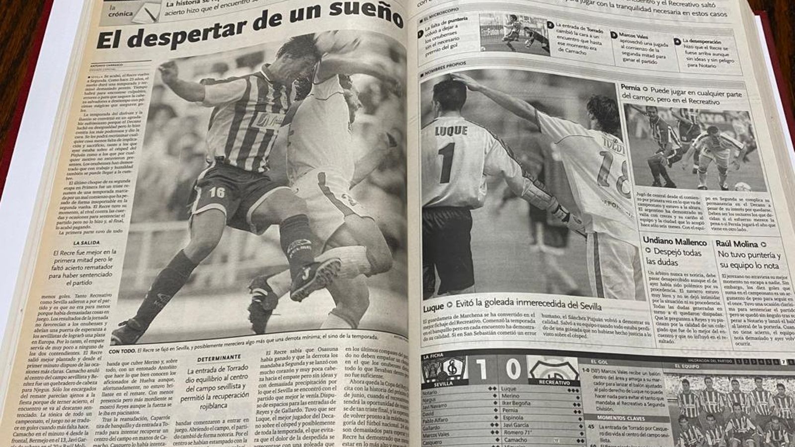 El depertar del sueño - Crónica de la derrota frente al Sevilla