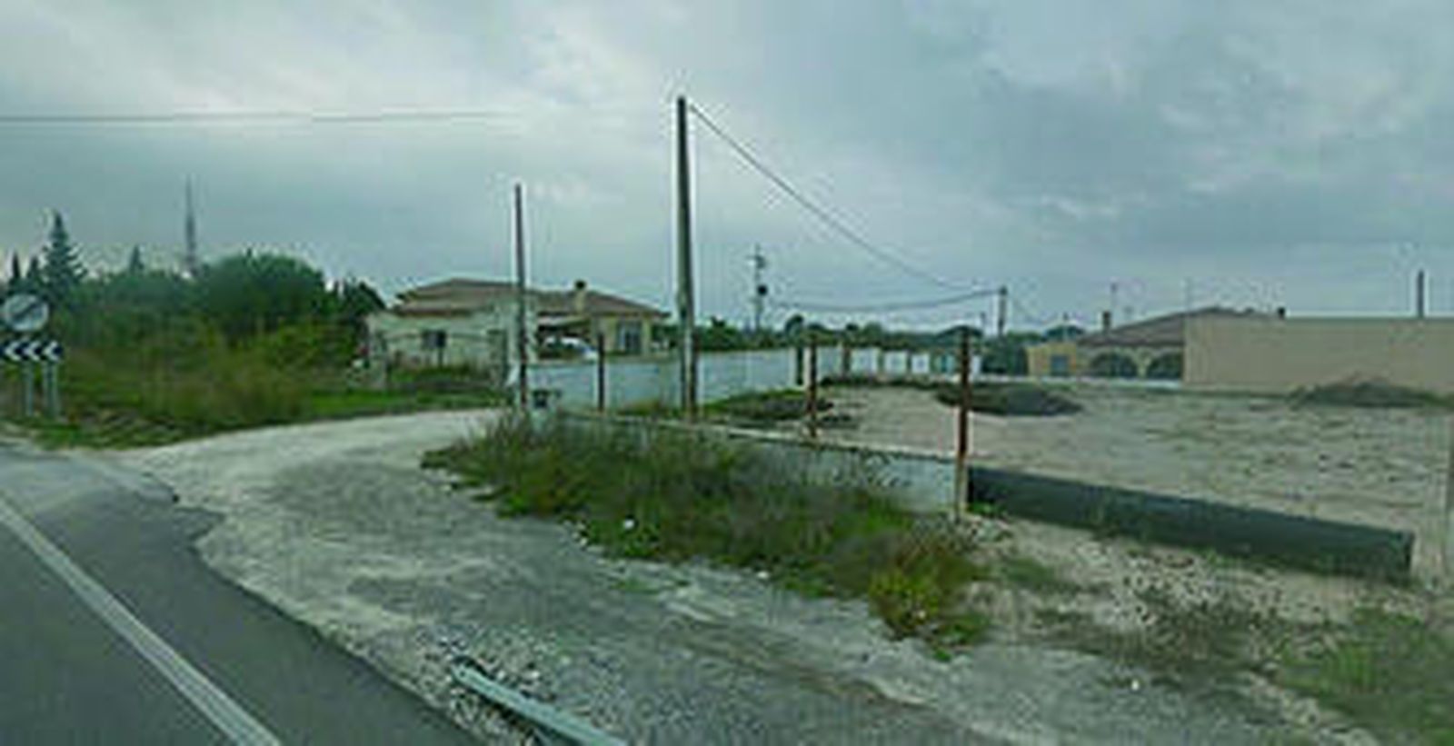 La zona del Camino de Torrealta, donde en la noche del martes se descubrió el cadáver.