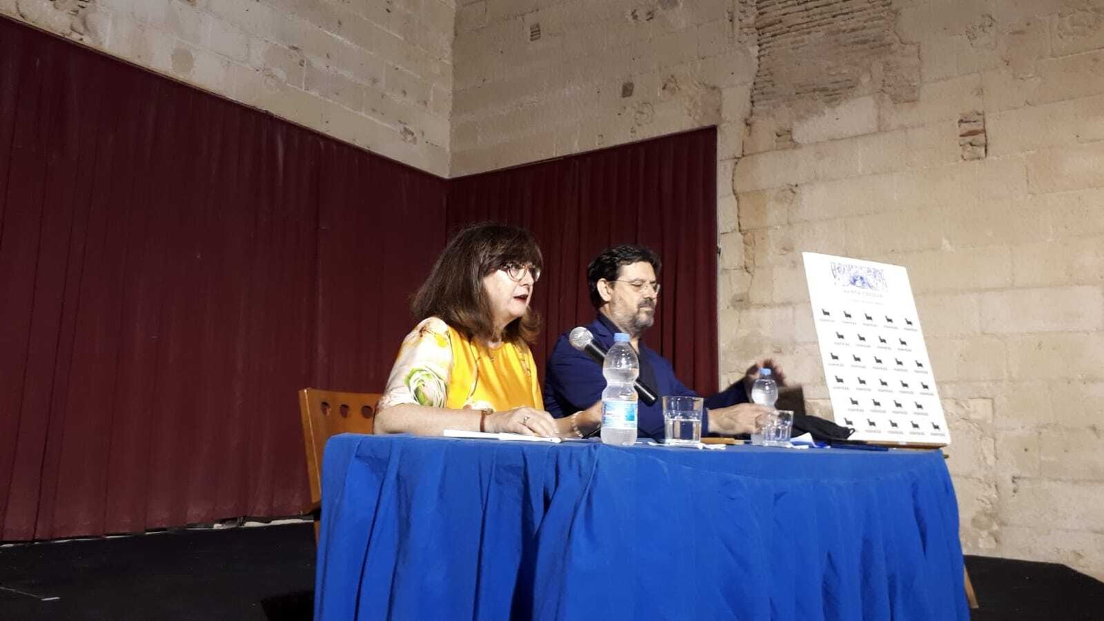 Una imagen de la conferencia de este pasado martes.