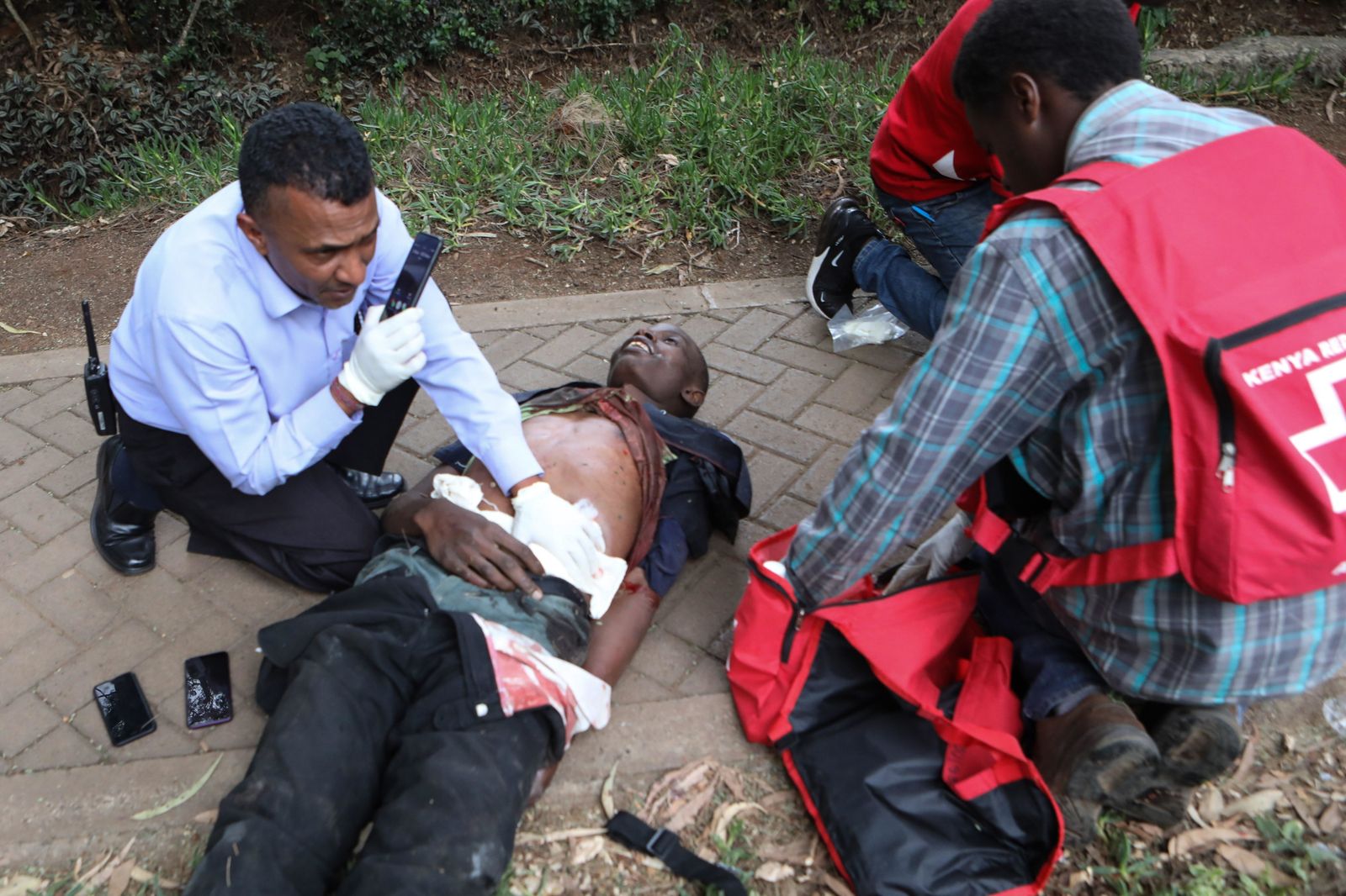 Las imágenes del atentado de Nairobi