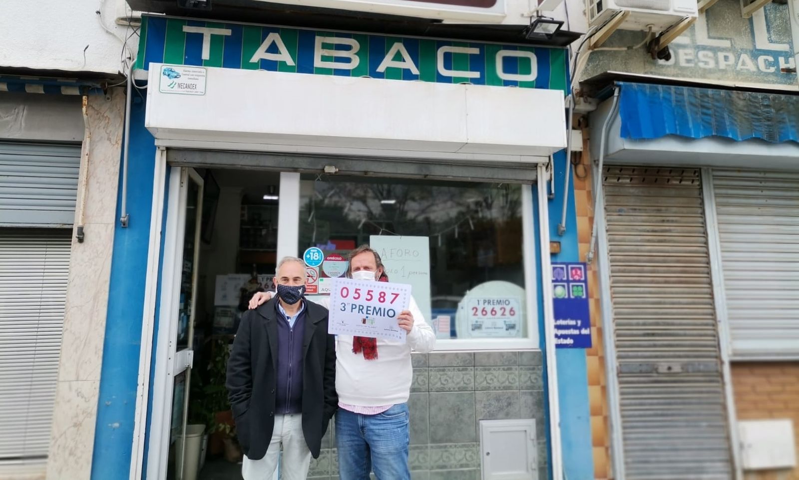 Establecimiento de Córdoba en el que se ha vendido el tercer premio del Sorteo del Niño.