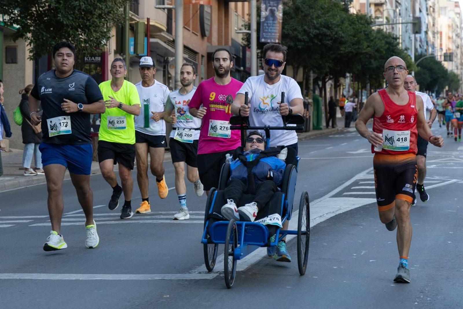 Éxito participativo en la XXVIII Media Maratón 'Ciudad de Jaén', en imágenes
