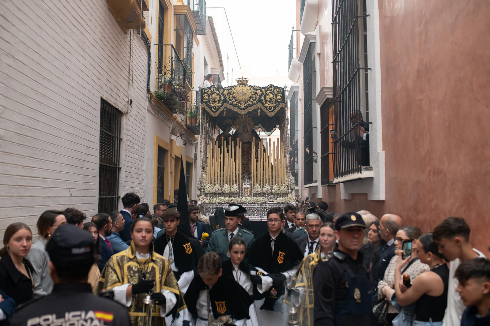 Las imágenes de la Hermandad de Jesús Despojado en la Semana Santa de Sevilla 2024