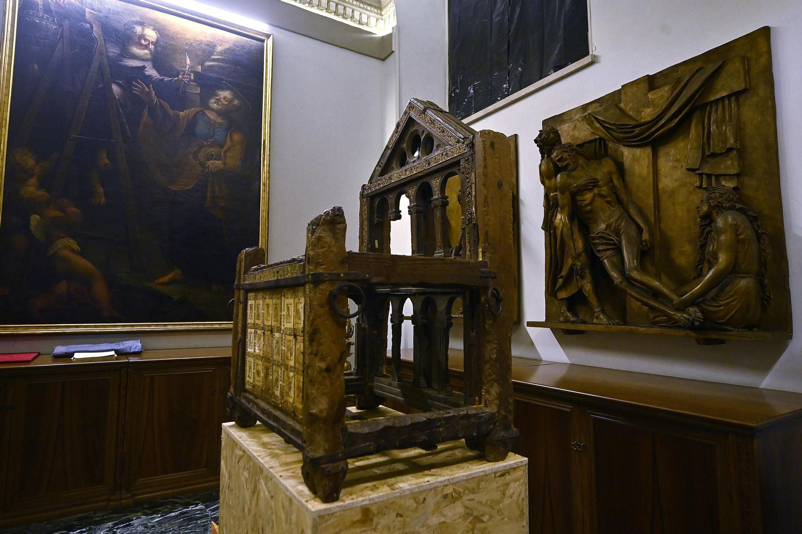 Restauración del Baldaquino de Bernini en el Vaticano