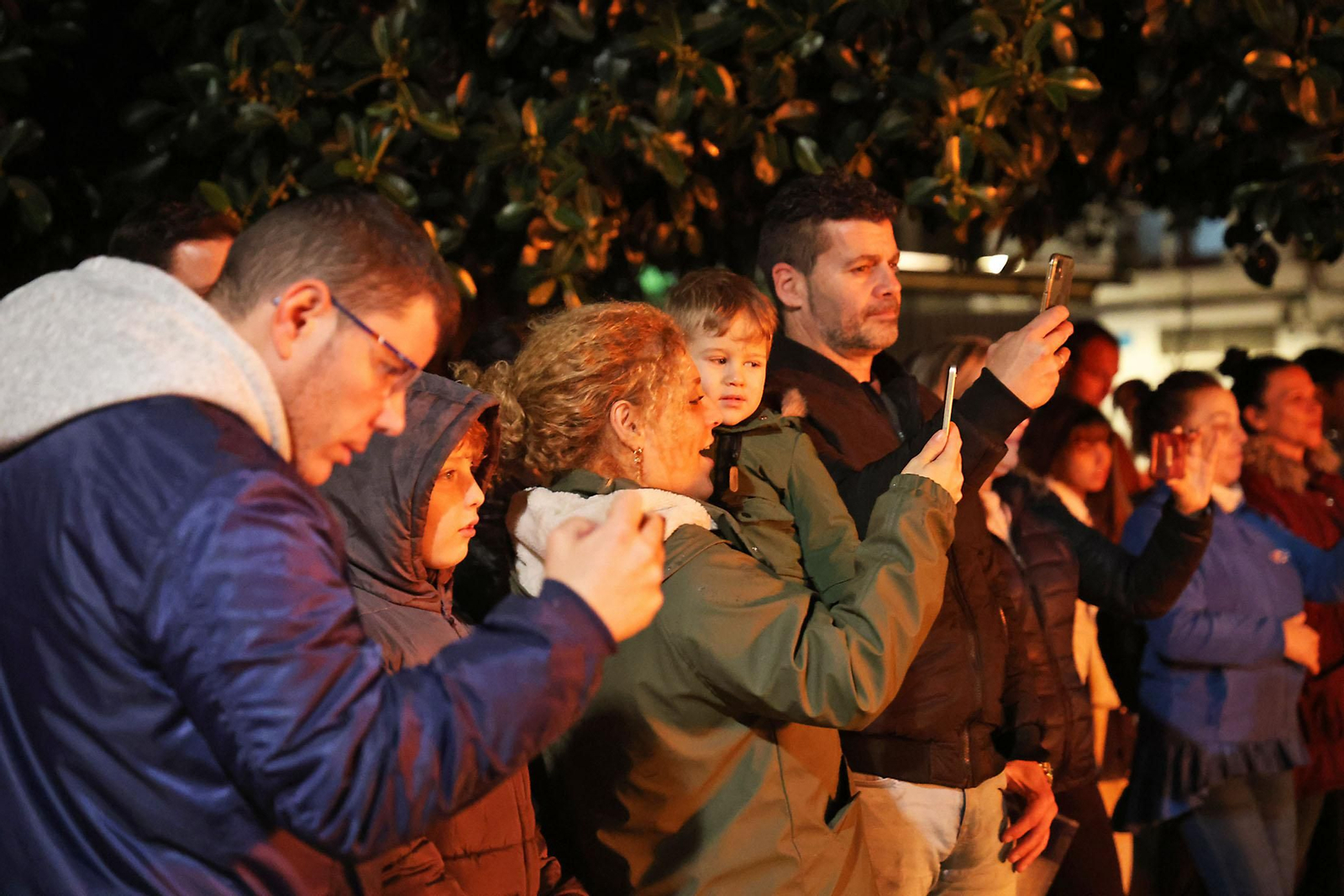 Imágenes de la quema del choco en Huelva