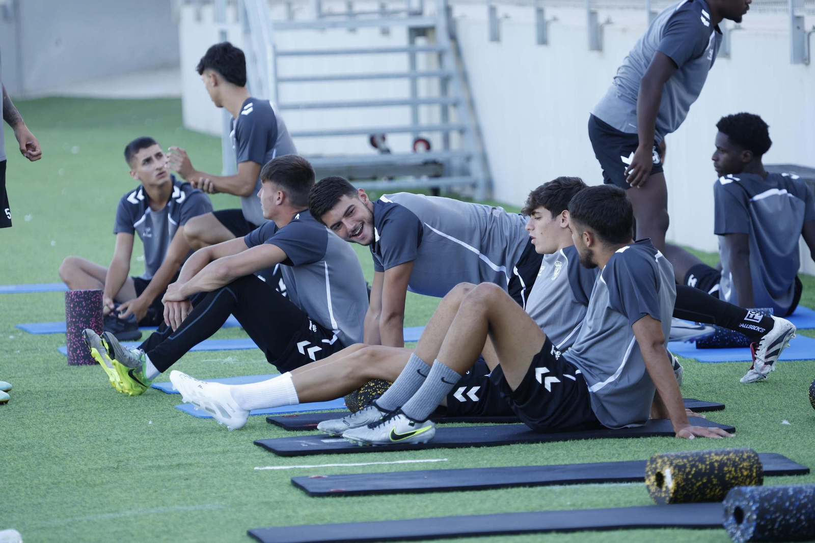 Las fotografías del primer entrenamiento de la Balona 2025-2026