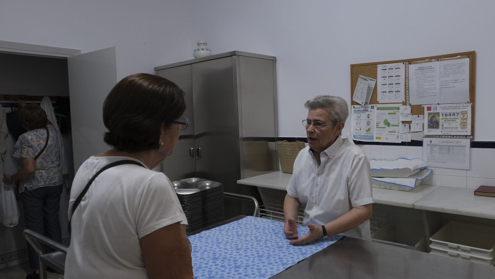 Imágenes del comedor social de La Milagrosa