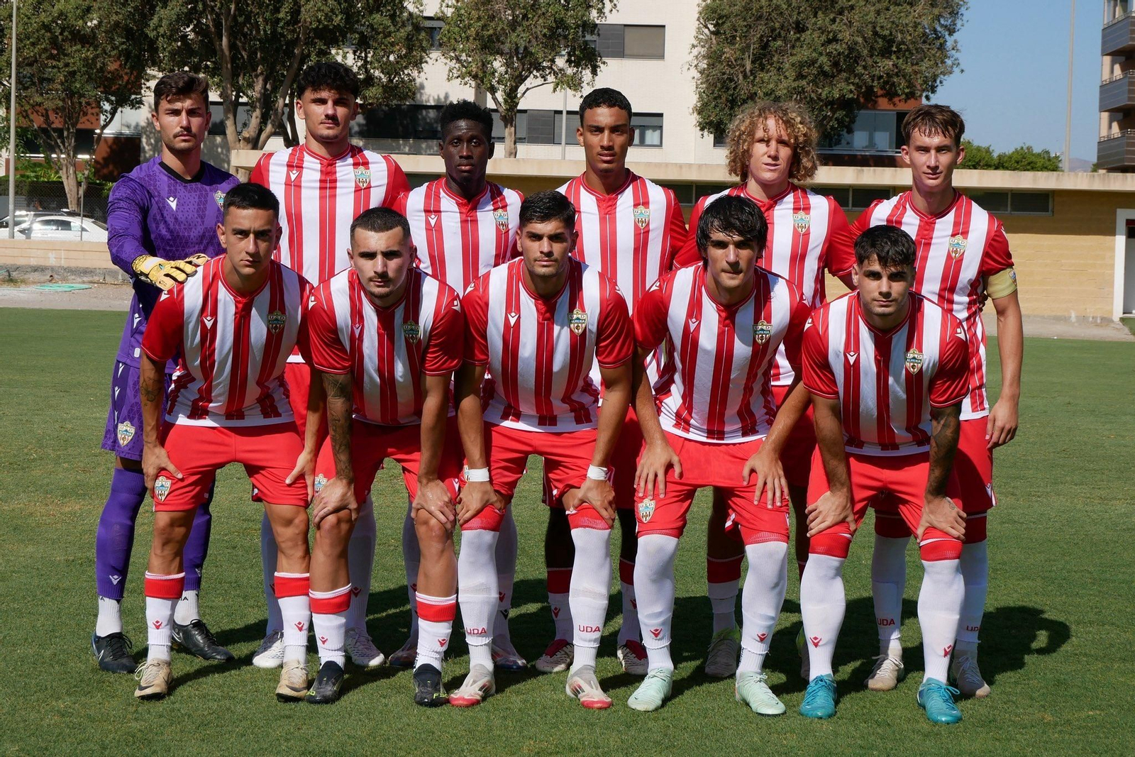 Once presentado por los rojiblancos durante la pretemporada con la presencia de hasta cuatro futbolistas almerienses.