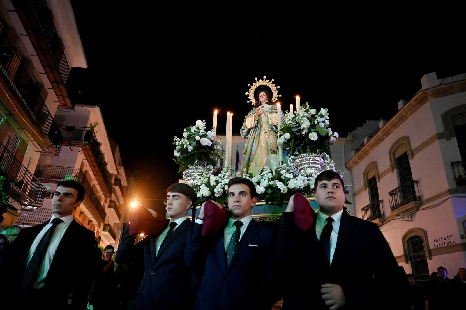 La Virgen de la Inmaculada Concepción recorre las calles de Córdoba, en imágenes