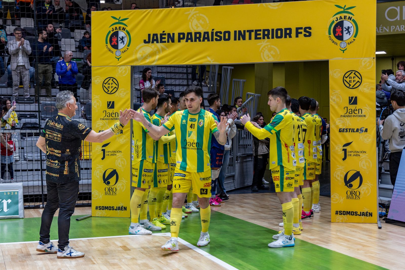 Las mejores imágenes del triunfo copero de Jaén Paraíso Interior frente a Ribera Navarra