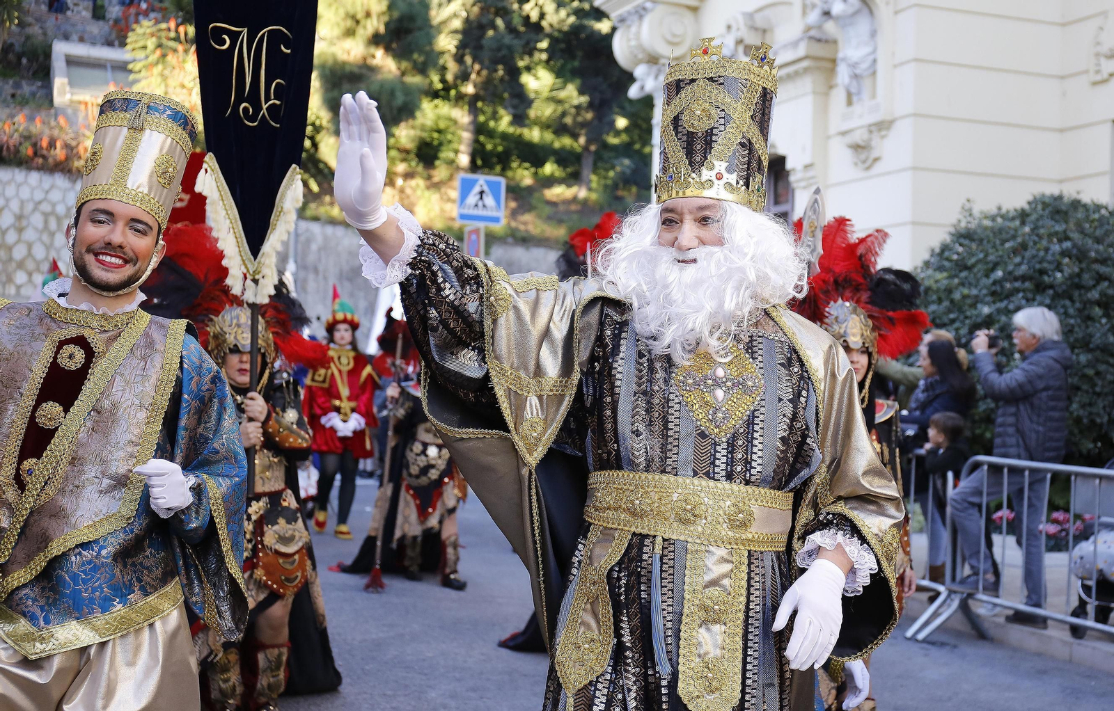 Fotos de la Cabalgata de Reyes en Málaga capital.