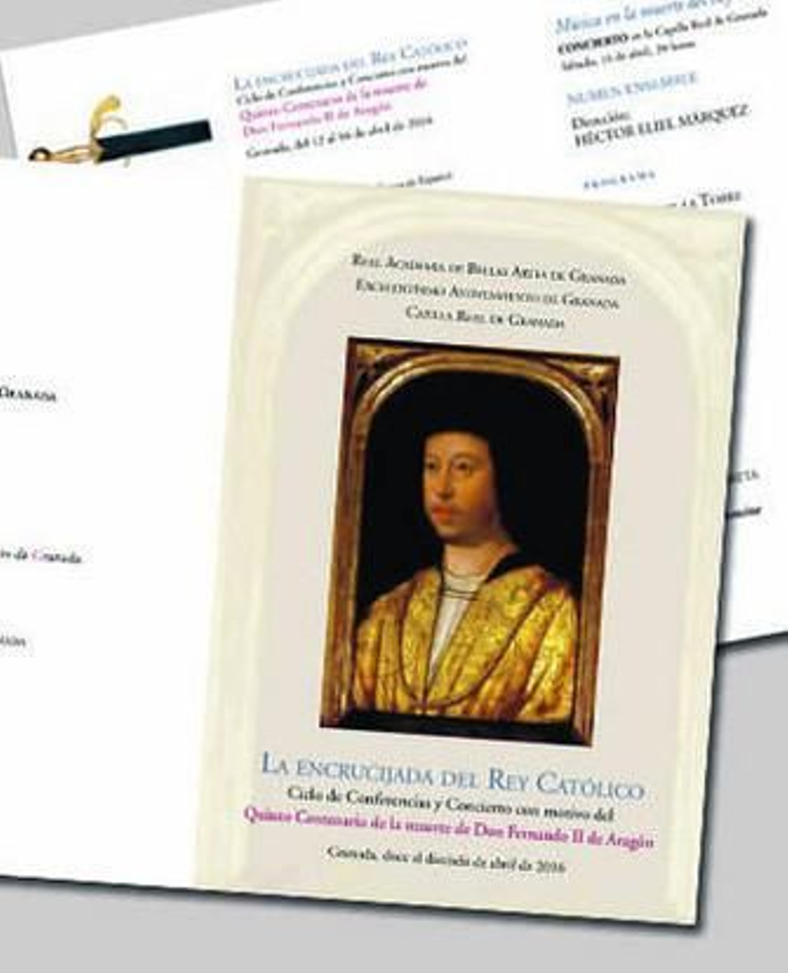 Díptico de la iniciativa.