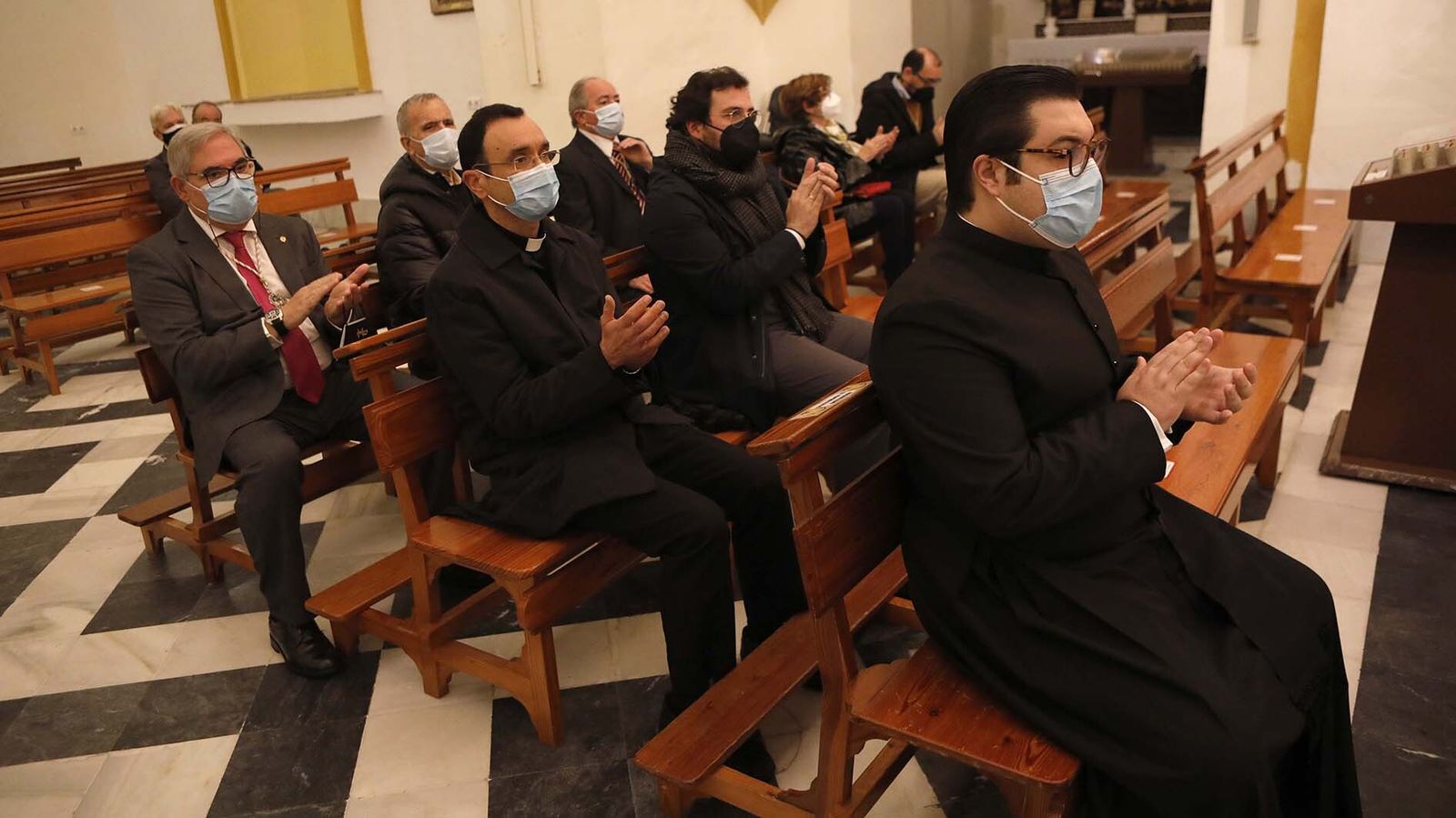Las fotos de la presentación  del cartel oficial de la Semana Santa de Algeciras y la entrega de la Palma Cofrade