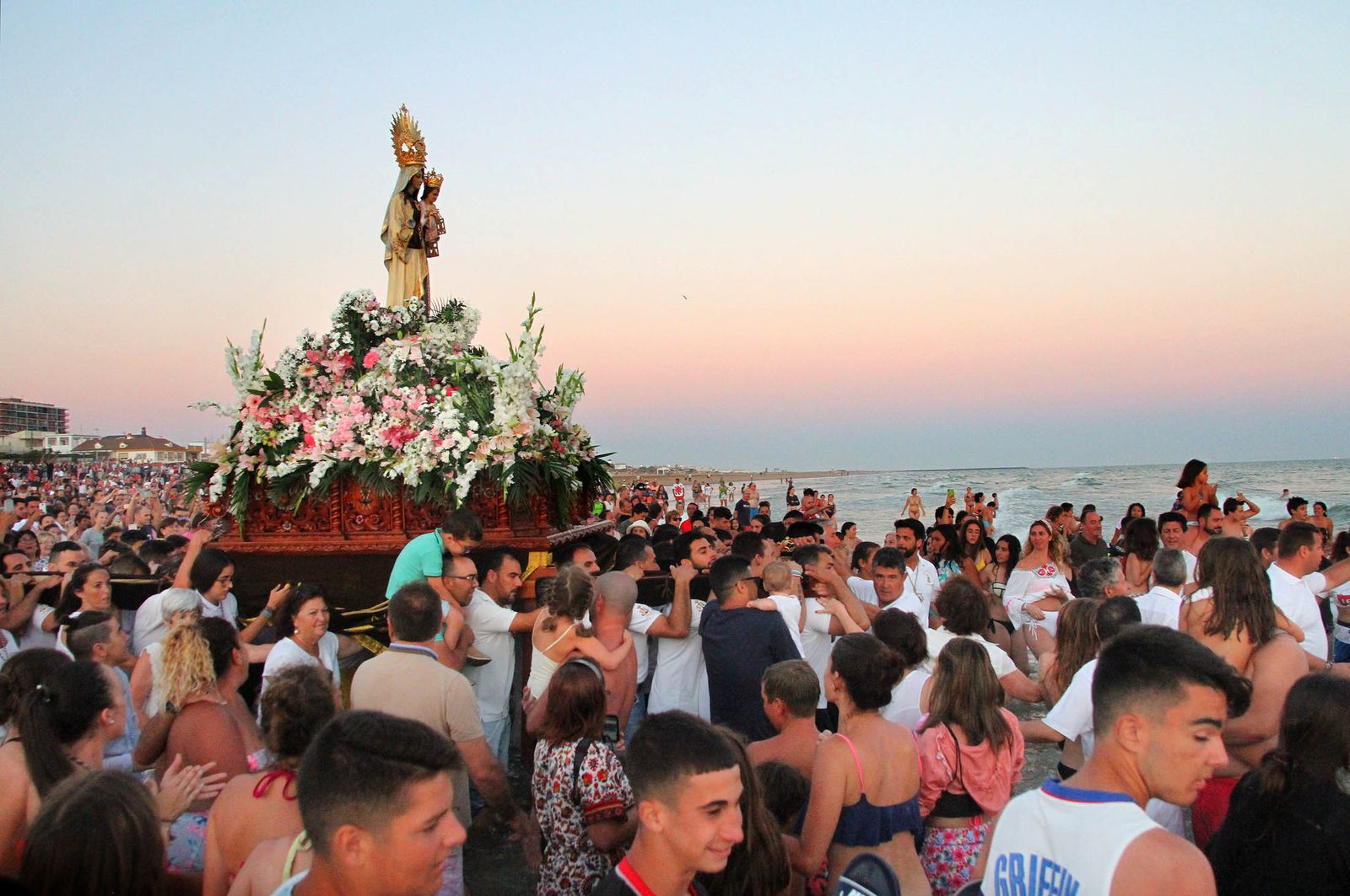 Procesión de la Virgen del Carmen en Punta Umbría