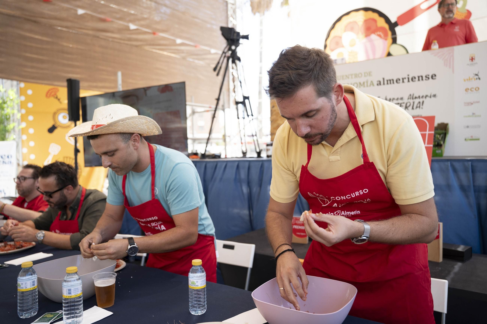 En imágenes: el I Concurso de Gamba Roja de la Feria de Almería