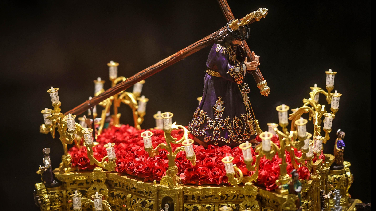 Ya puede verse 'Semana Santa en miniatura' en los claustros de Jerez