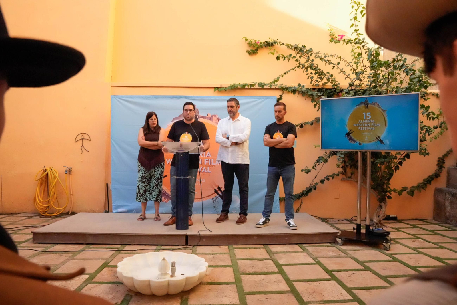 Te mostramos en imágenes como ha sido la presentación del Almería Western Film Festival 2025