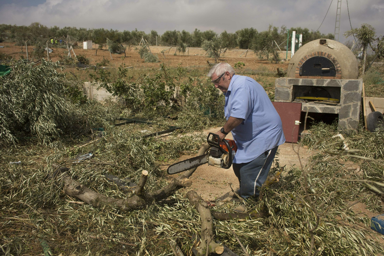 Fotos de los daños causados por los tornados en Campillos