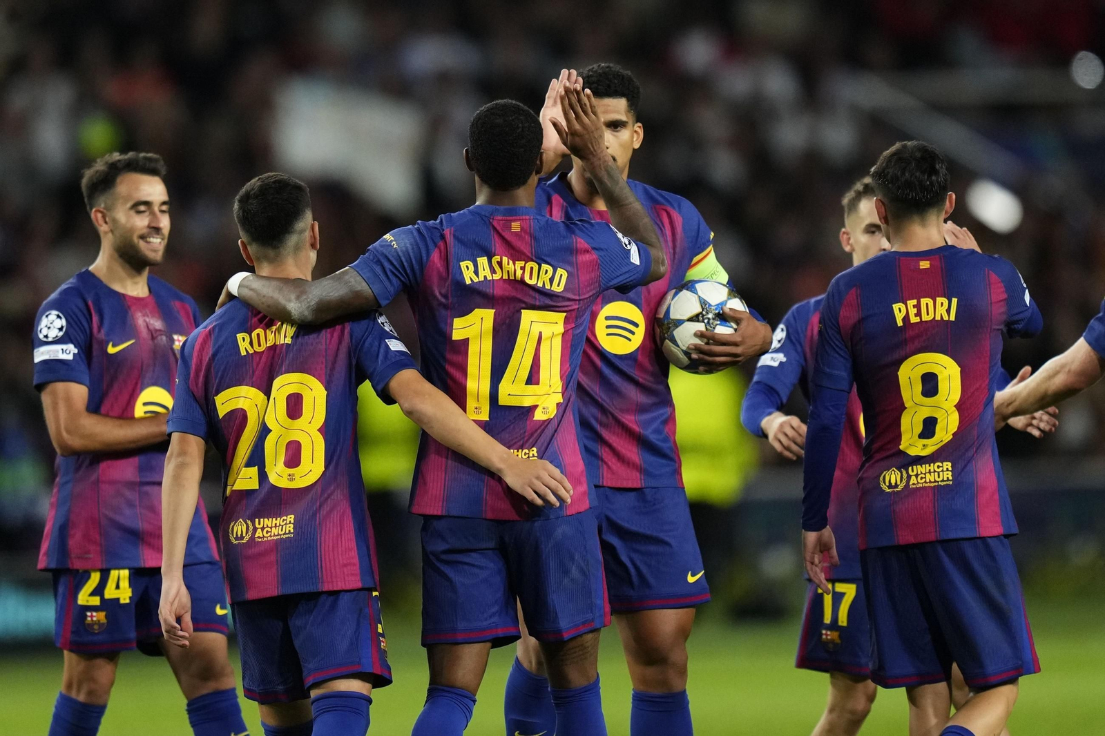 Las fotos del Barcelona-Olympiacos