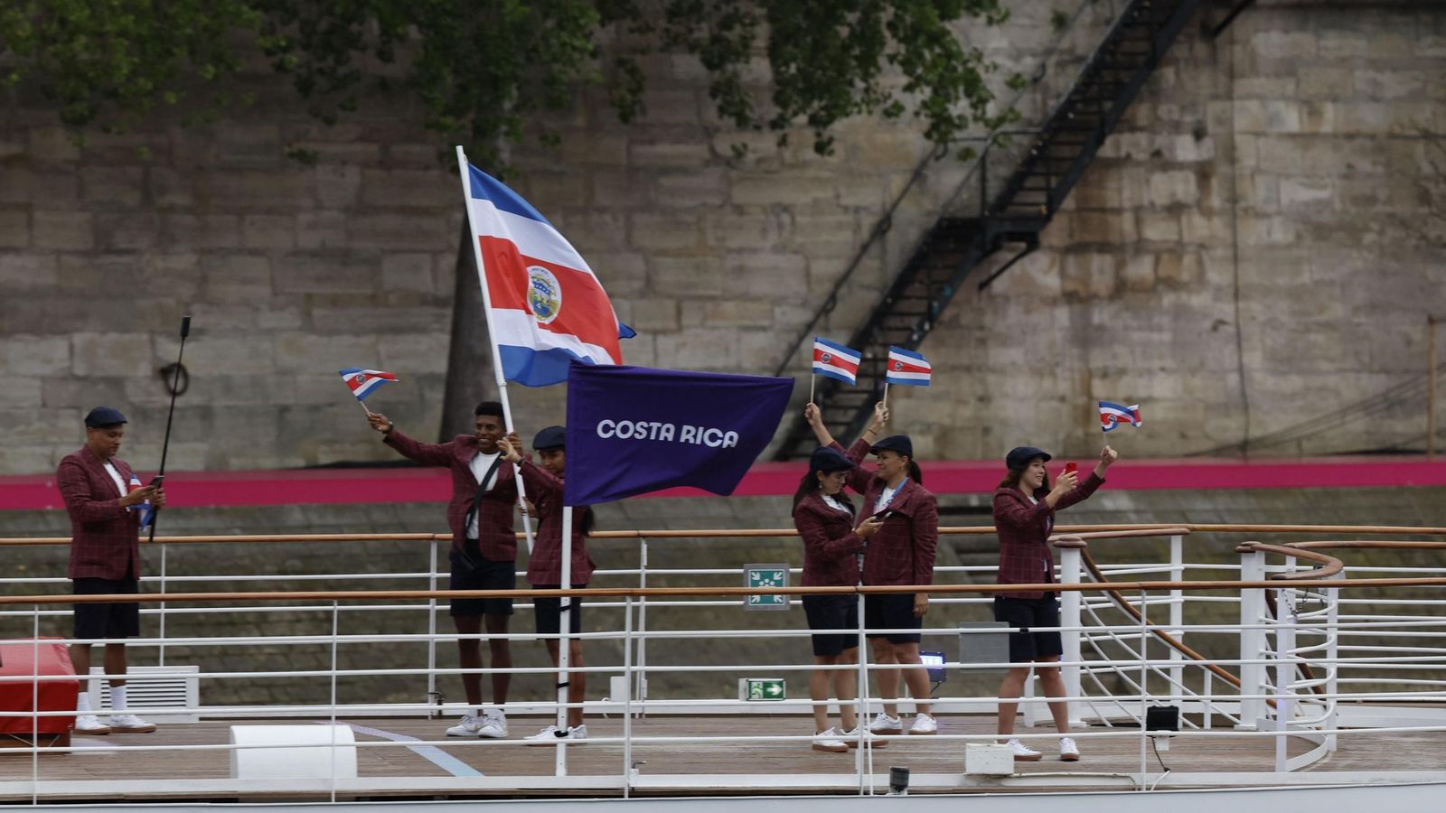 Las fotos de la ceremonia de inauguración de los Juegos Olímpicos de París 2024