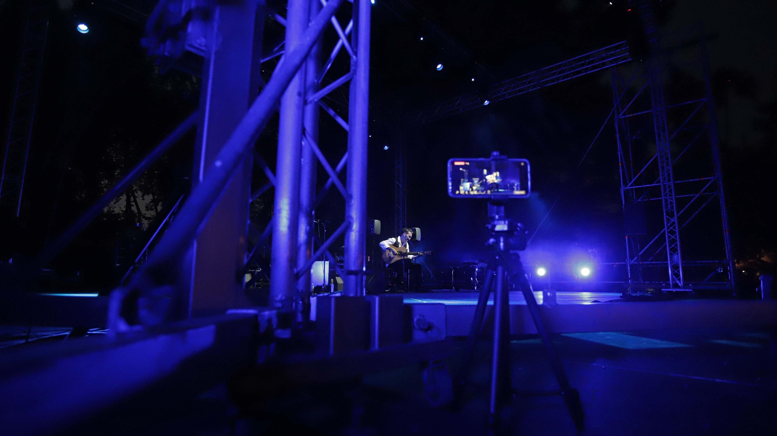 Fotos del espectáculo de José Manuel León y Mónika Bellido en Algeciras