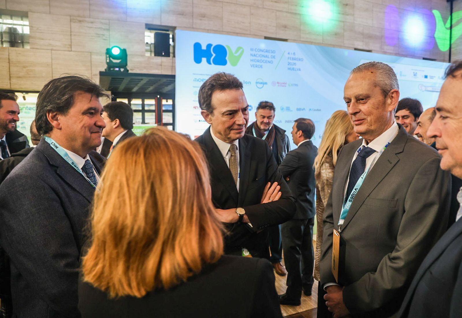 Fotografías de la inauguración del III Congreso Nacional de Hidrógeno Verde