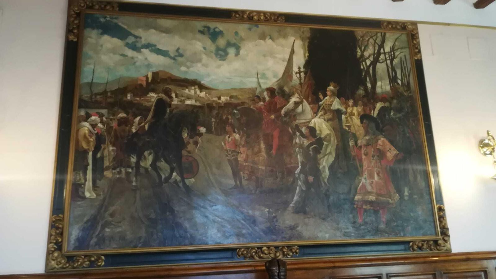 Entrega de las llaves de Granada