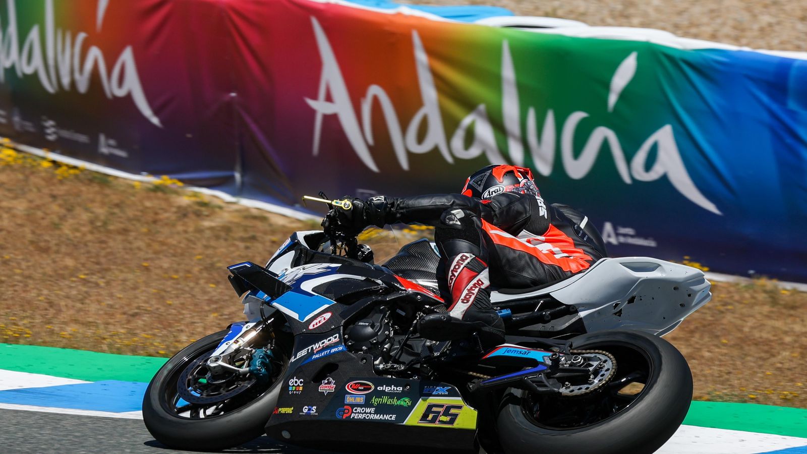 John Paul Ingram, segundo en Superbikes.