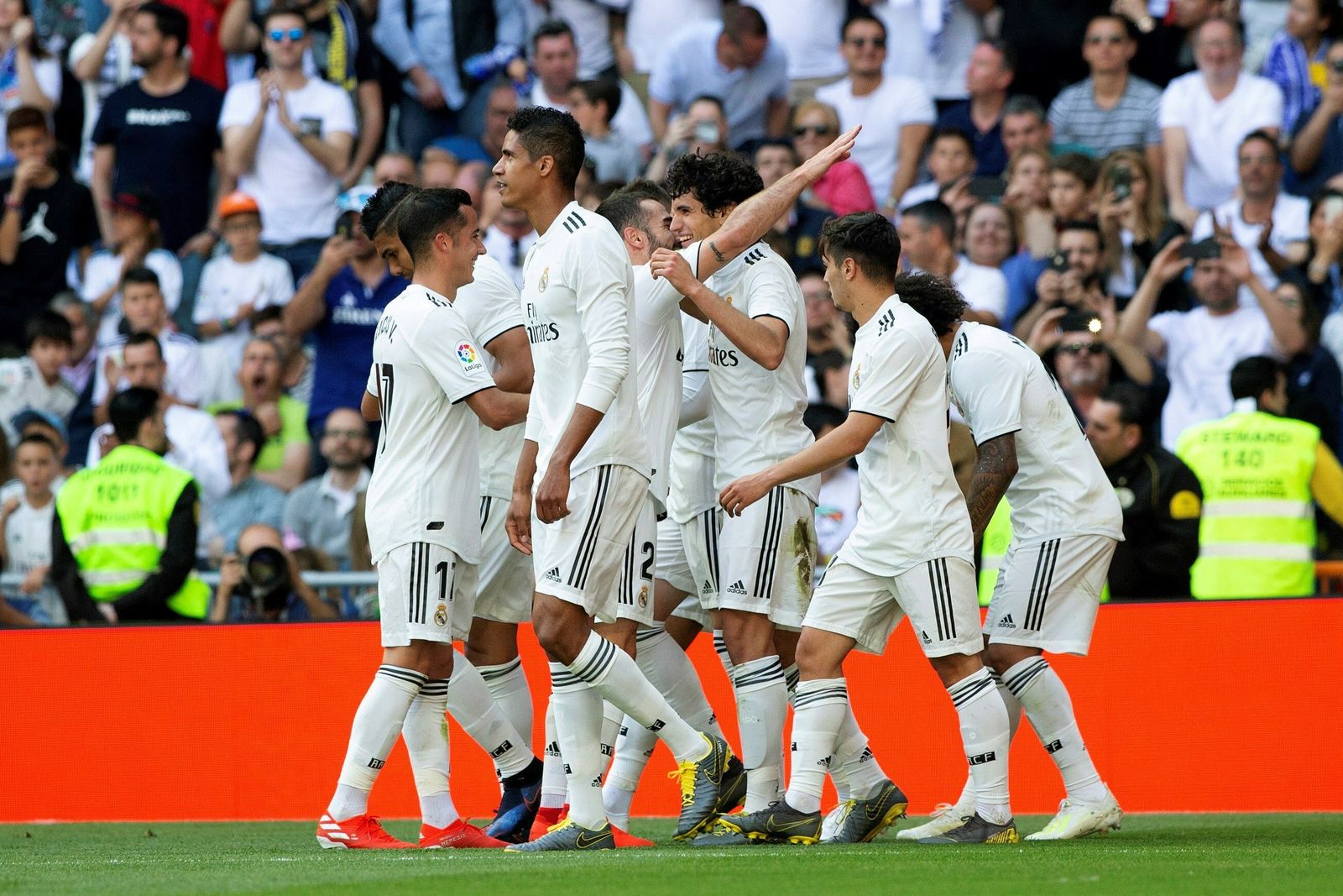 El Real Madrid - Villarreal, en imágenes