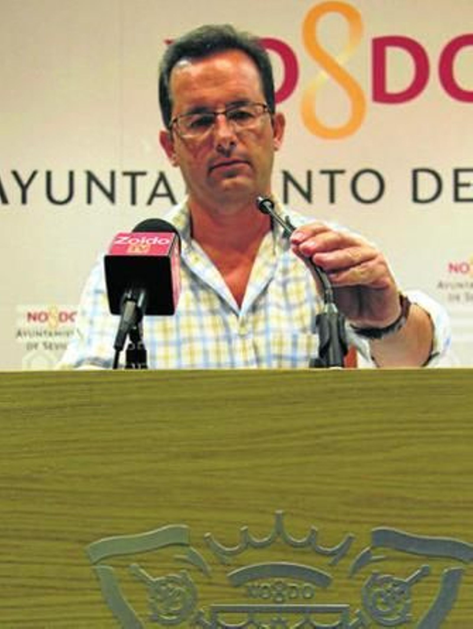 Joaquín Peña, durante una comparencia en el anterior mandato.