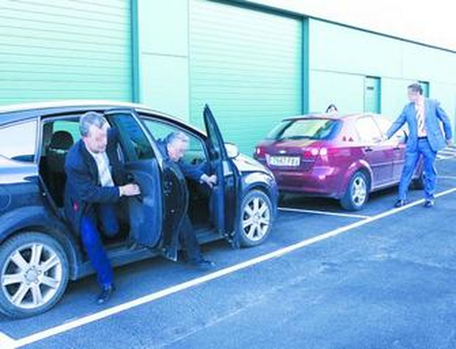 Imagen de archivo de un curso de escoltas.