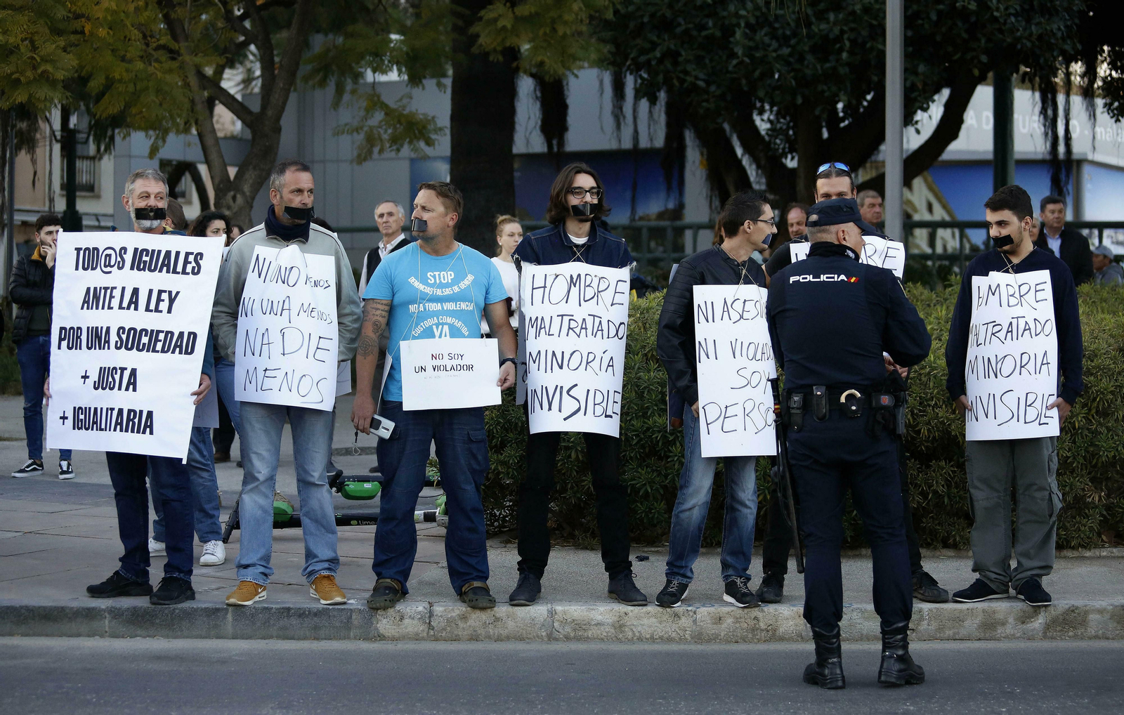 Las fotos de la manifestación del 8M en Málaga