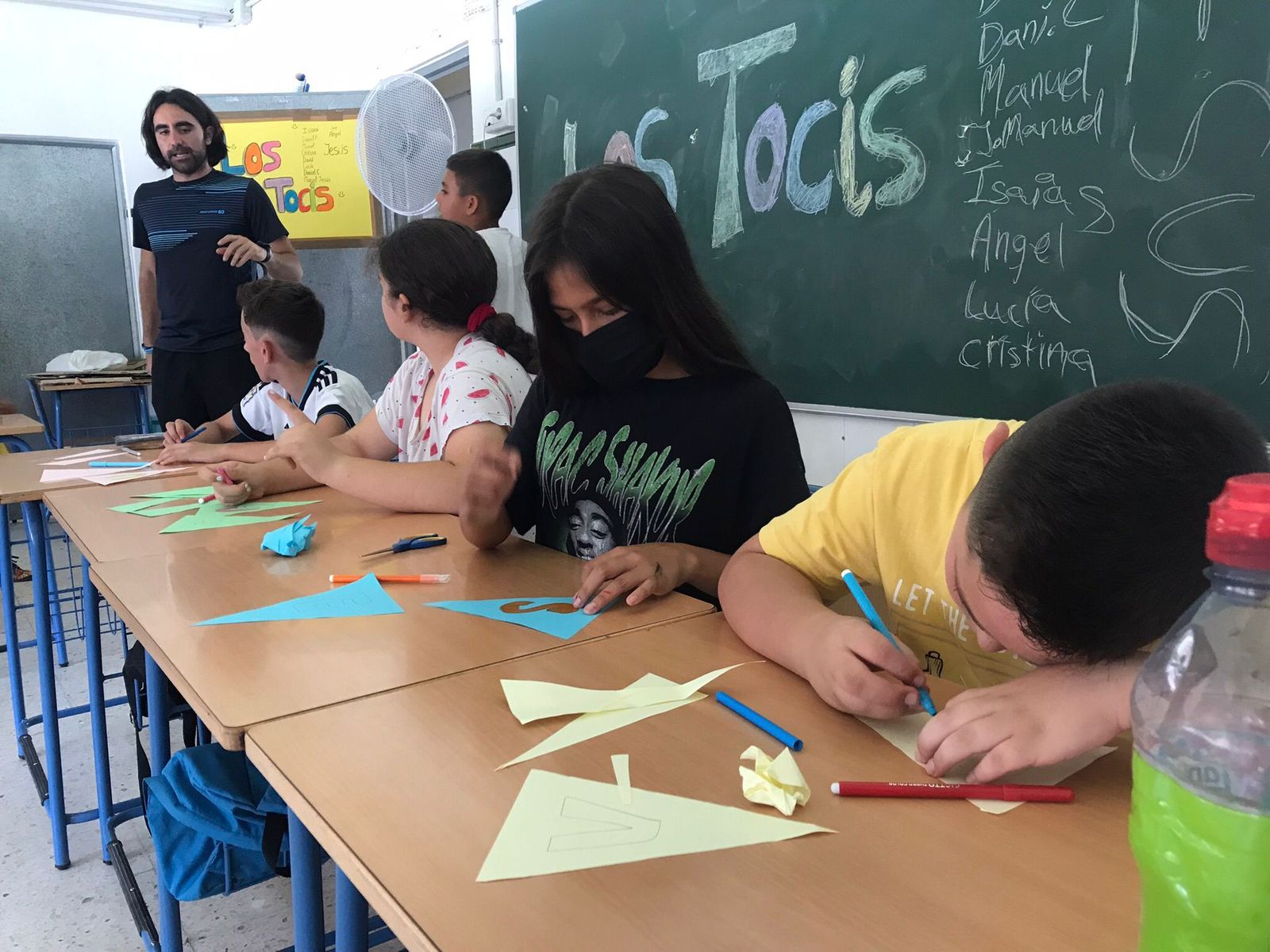 La escuela de verano del Distrito V.