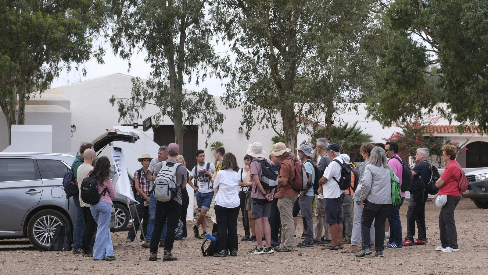 Recorrido por el cortijo El Romeral con 1200 cabras celtibéricas, en imágenes