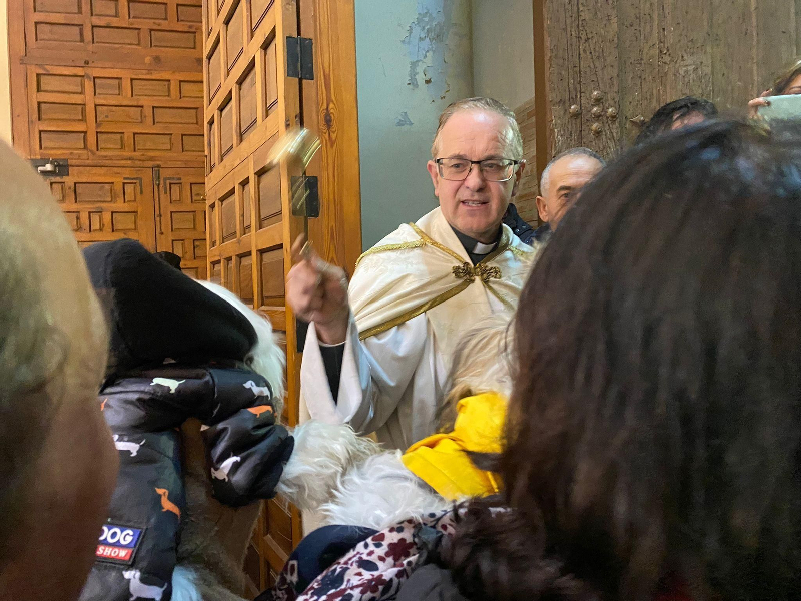 Lumbre de San Antón y bendición de los animales.