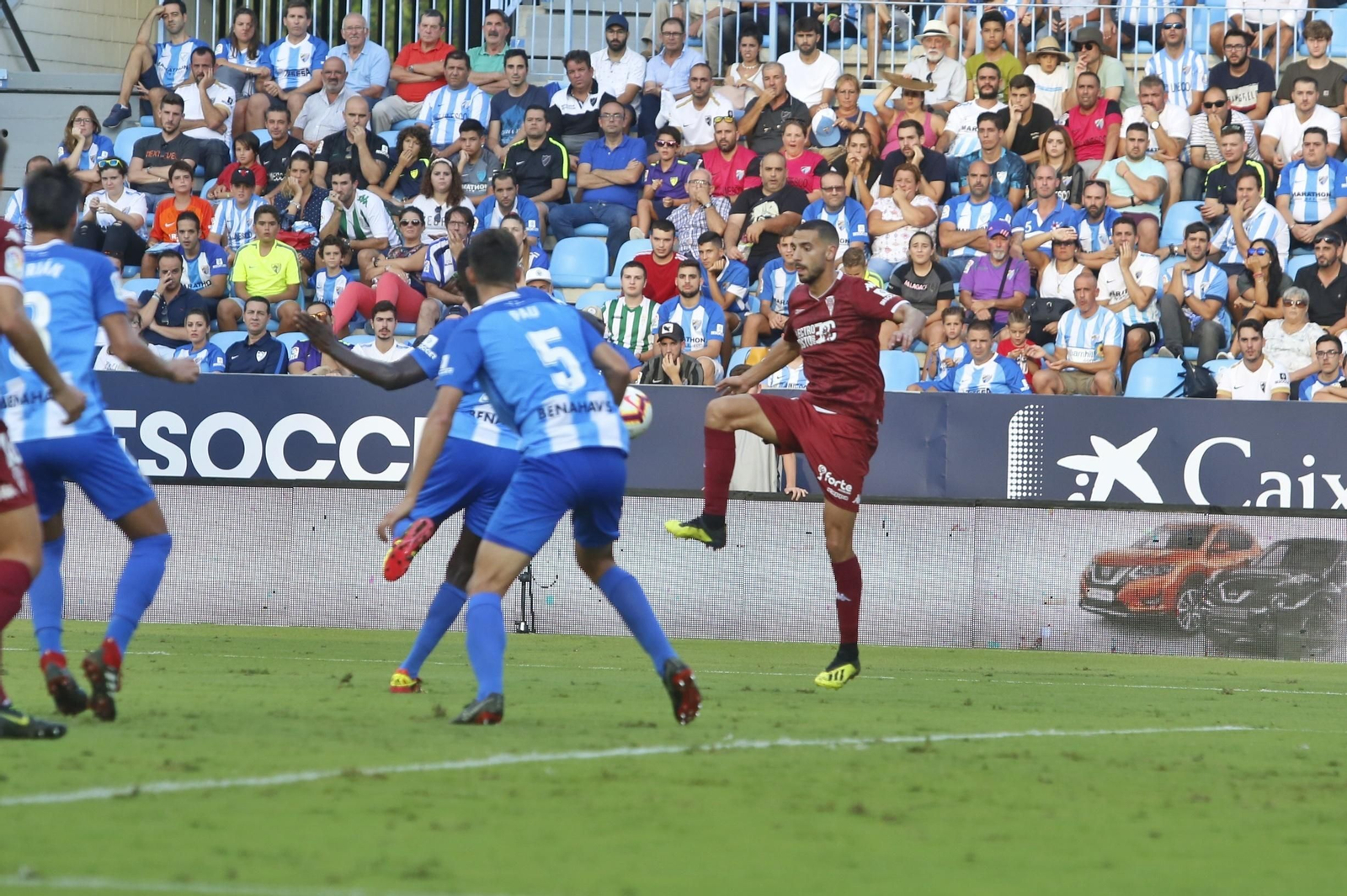 El Málaga CF-Córdoba CF, en imágenes
