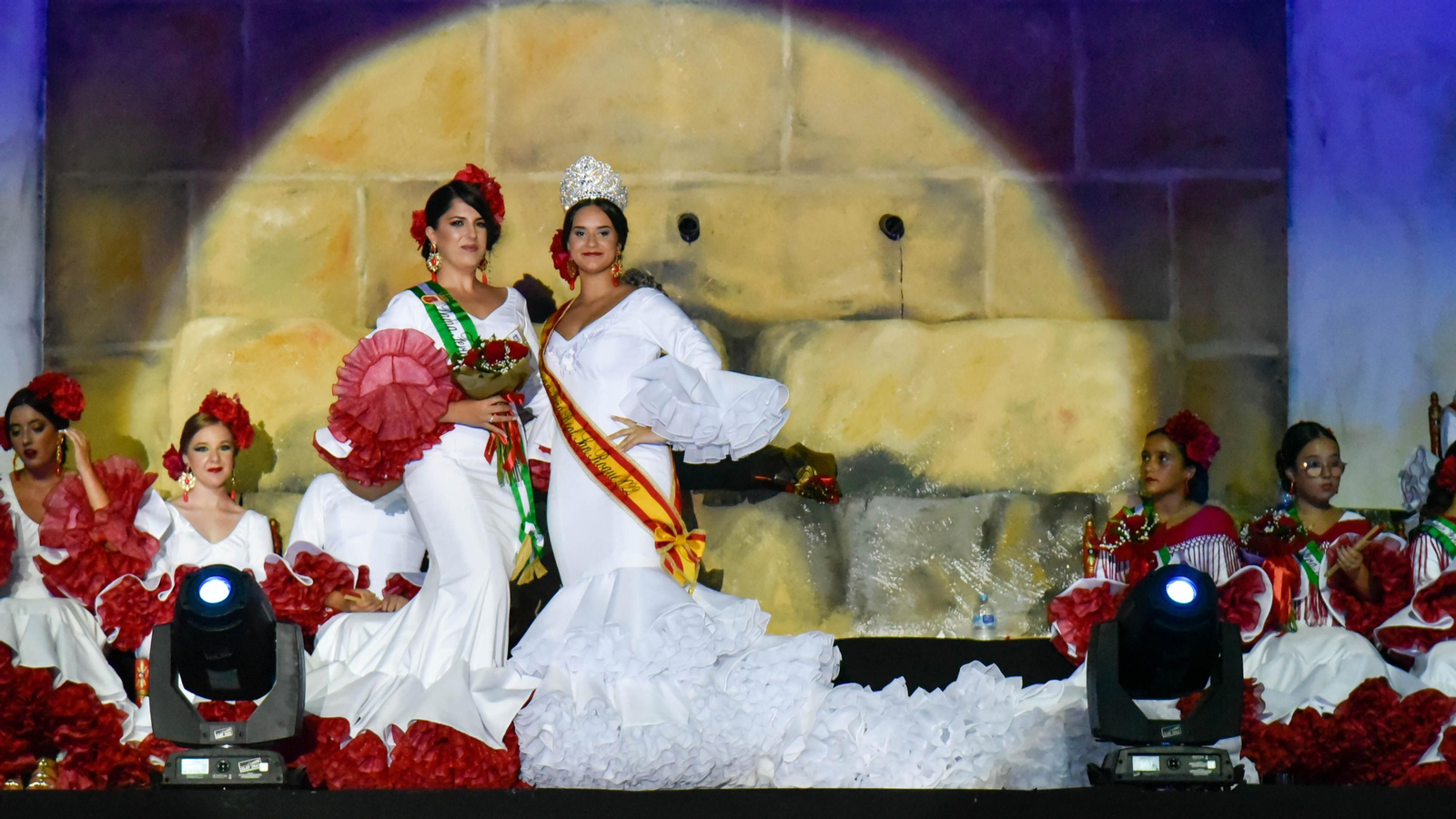 Fotos de la coronación de la Feria Real de San Roque 2022